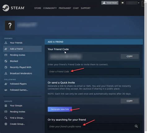 steam friend search|why can't i add friends on steam.